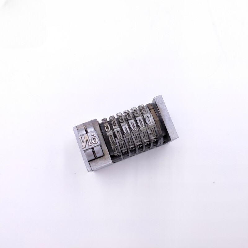 6 Digits 4x8 Backward Numbering Machine Jump 543210 with 2 Bits Sinkable Zero