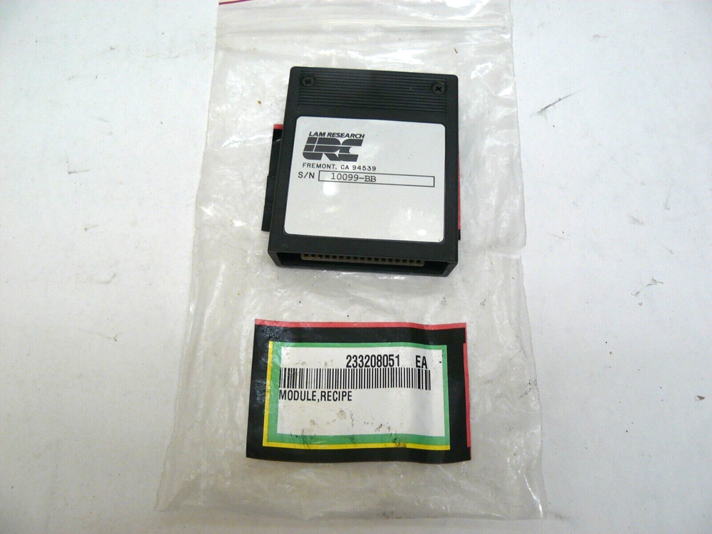 Lam Research Recipe Module 10099-BB