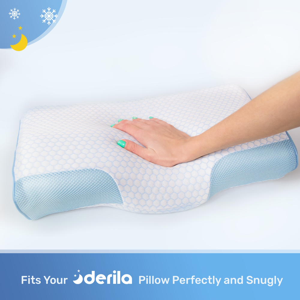 ~ Derila® ~ King Size Cooling Pillowcase. Optimal Temperature Control