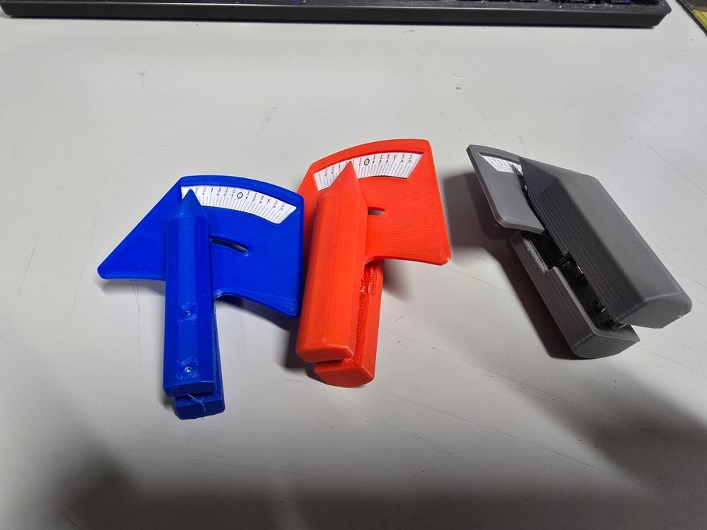 Bowling ball Pitch Gauges 3 pc set