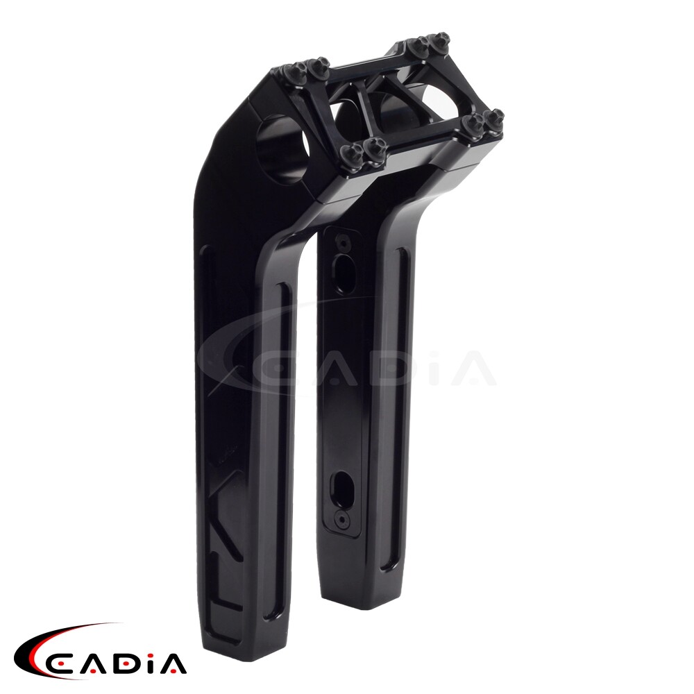 1" Club Style Handlebar Riser 10" 11" Pullback Riser For Harley Dyna FXD Softail