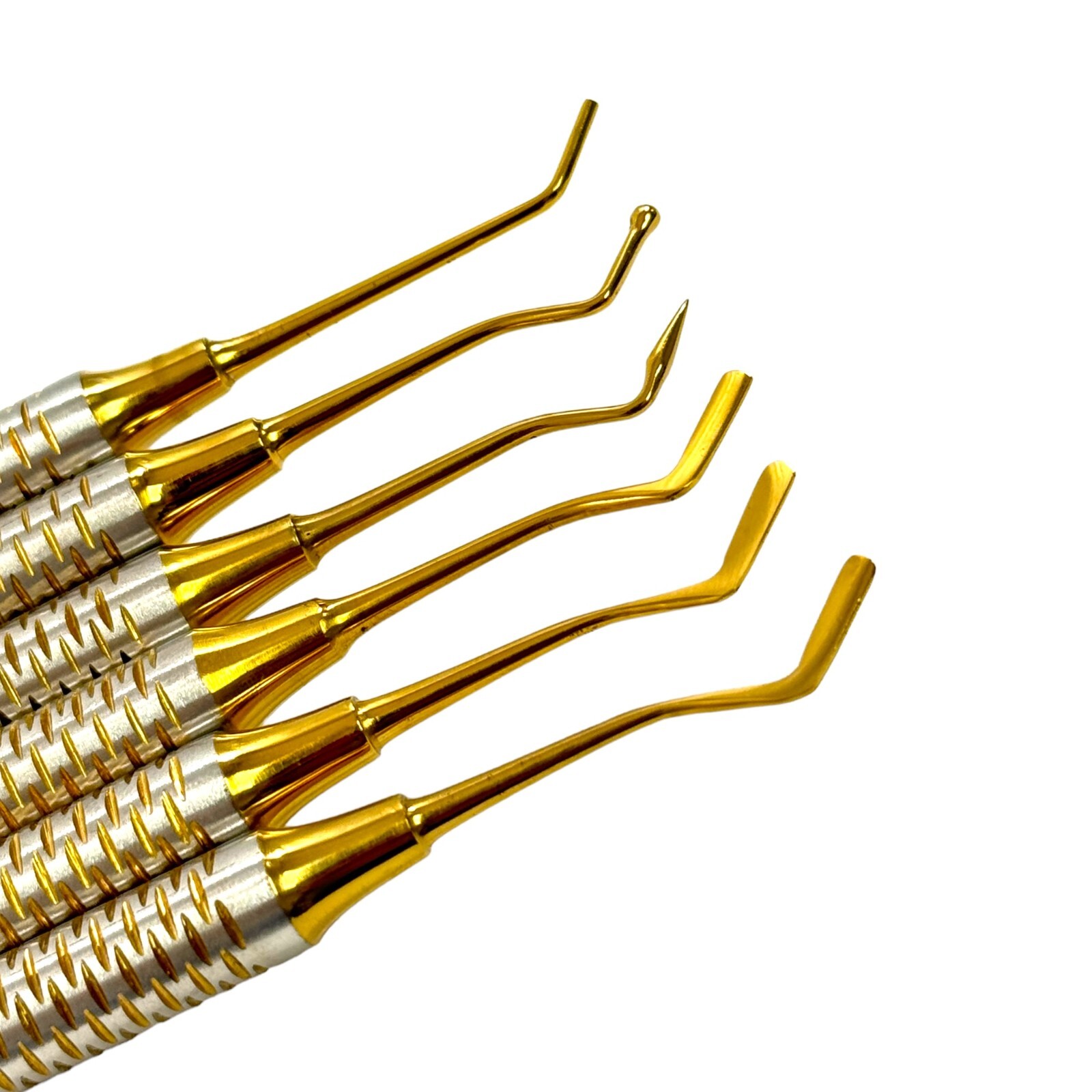 GERMAN Dental Light Wt Titanium Coated Restorative Composite Filling Instruments