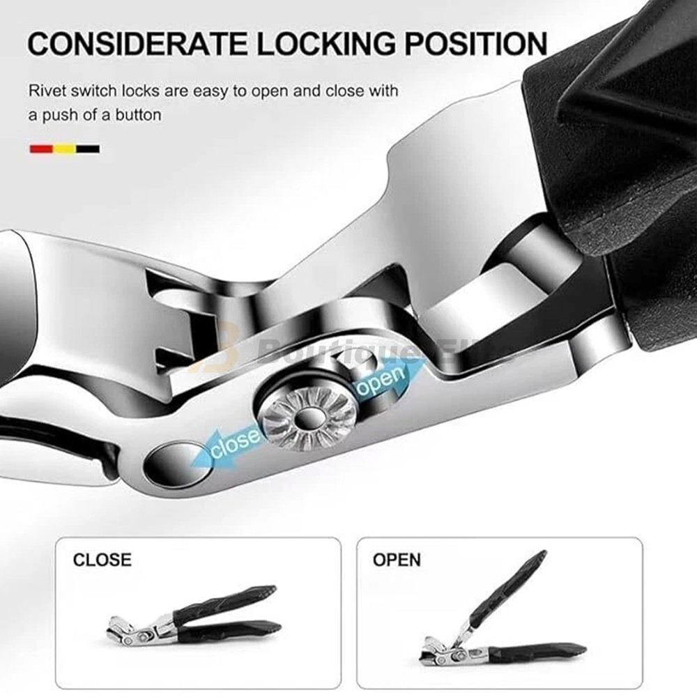 Extra Large Toe Nail Clipper For Thick Nails Heavy Duty Stainless