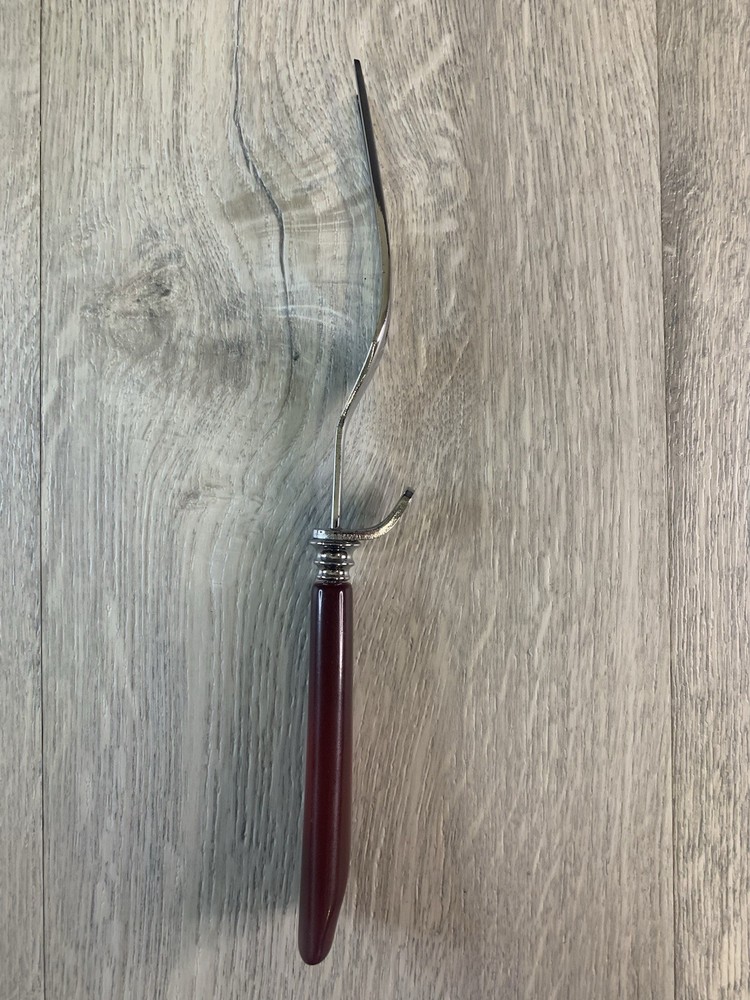 Vintage Bakelite Serving Fork GH Glo Hill