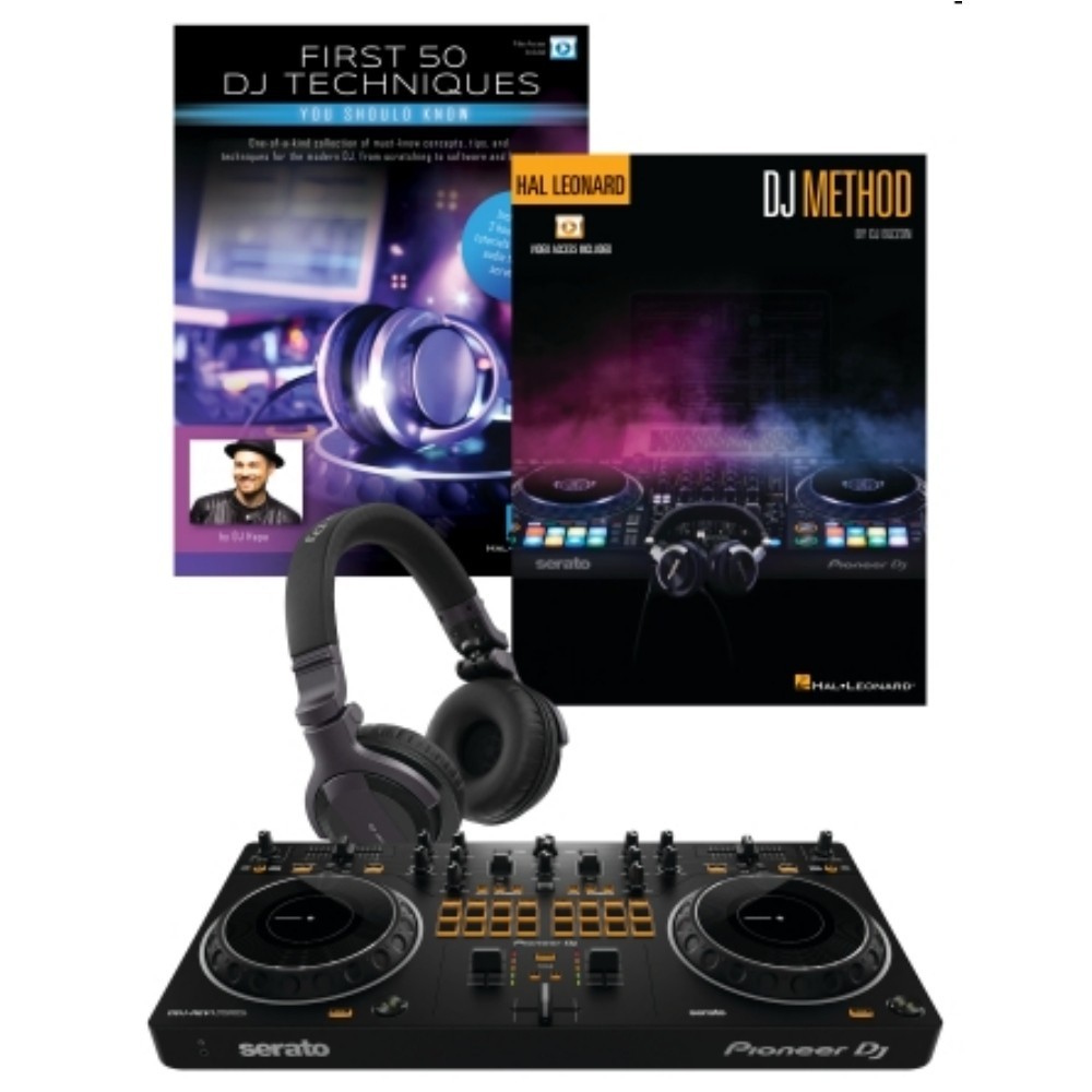 HAL LEONARD DJ STARTER PACK Controller, Headphones, Book & Videos Tutorials