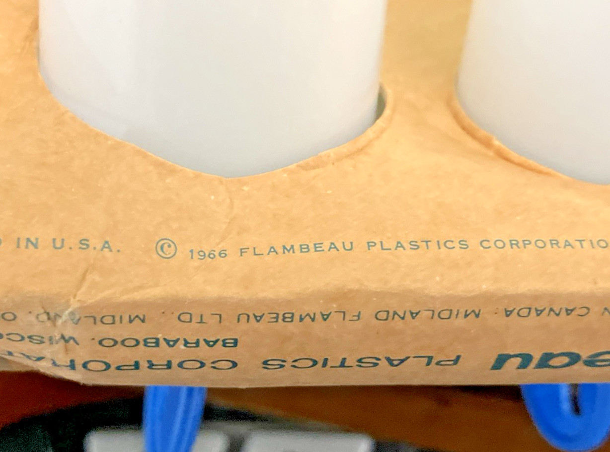 Vintage 1966 Flambeau Party Pops Popsicle Maker Orig Packaging-Circus Animals