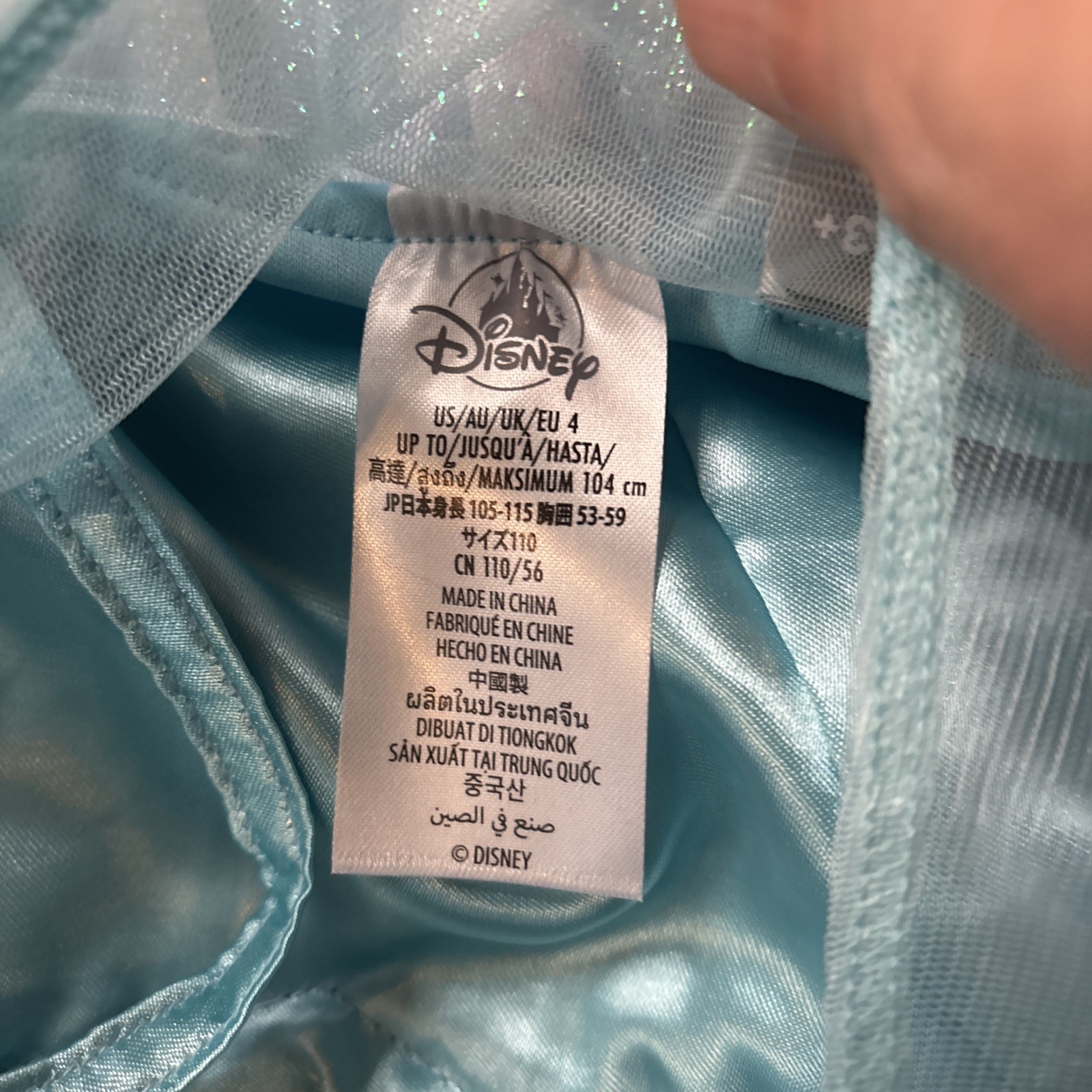 Disney Frozen 2 Elsa Dress Size 4