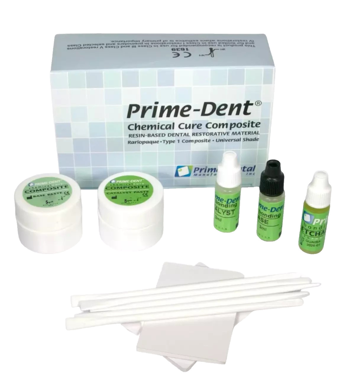 Prime Dental Composite Self Cure Cracked Tooth Repair Kit  - 5g/5g