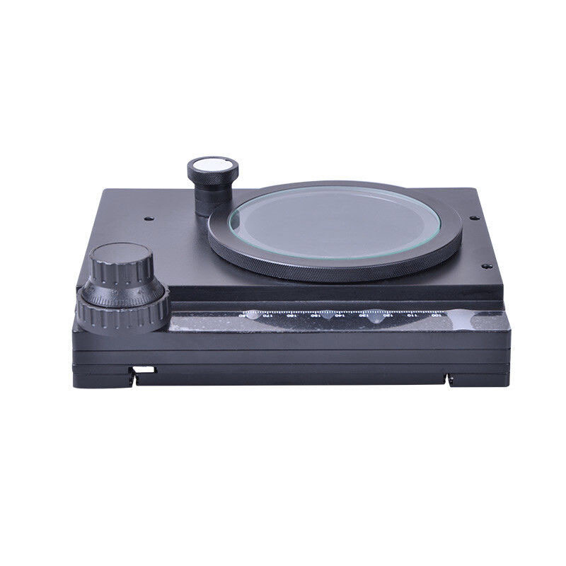 360°Rotatable Universal Precision Moving Platform XY Fine-Tuning for Microscope