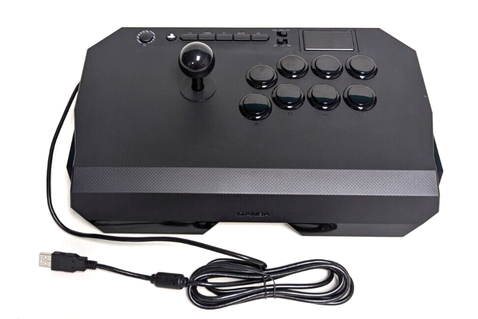 QANBA Drone 2 Arcade Joystick For PS5, PS4 Wired USB cord length 7.5ft Black