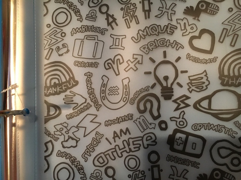 Yoobi I Am Other Three Ring Binder