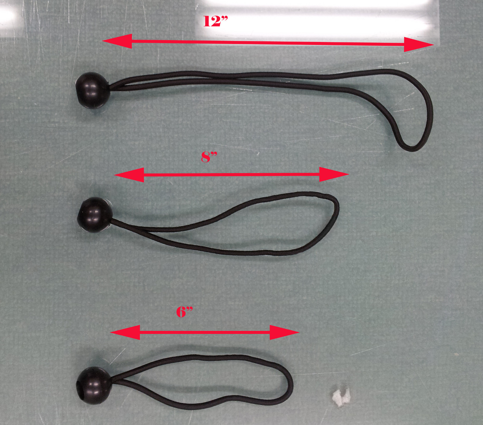 3/16" BUNGEE CORD BALL BUNGEES CANOPY TIE DOWNS STRAPS HEAVY DUTY TARP Tent