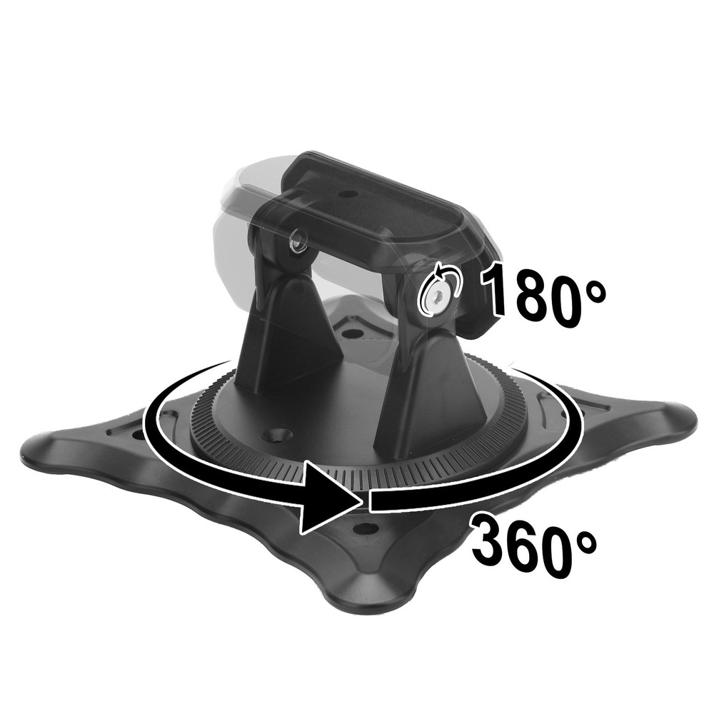 Universal Projector Mount 1/4” Screw Adjustable Angle Desktop Foldable Bracket