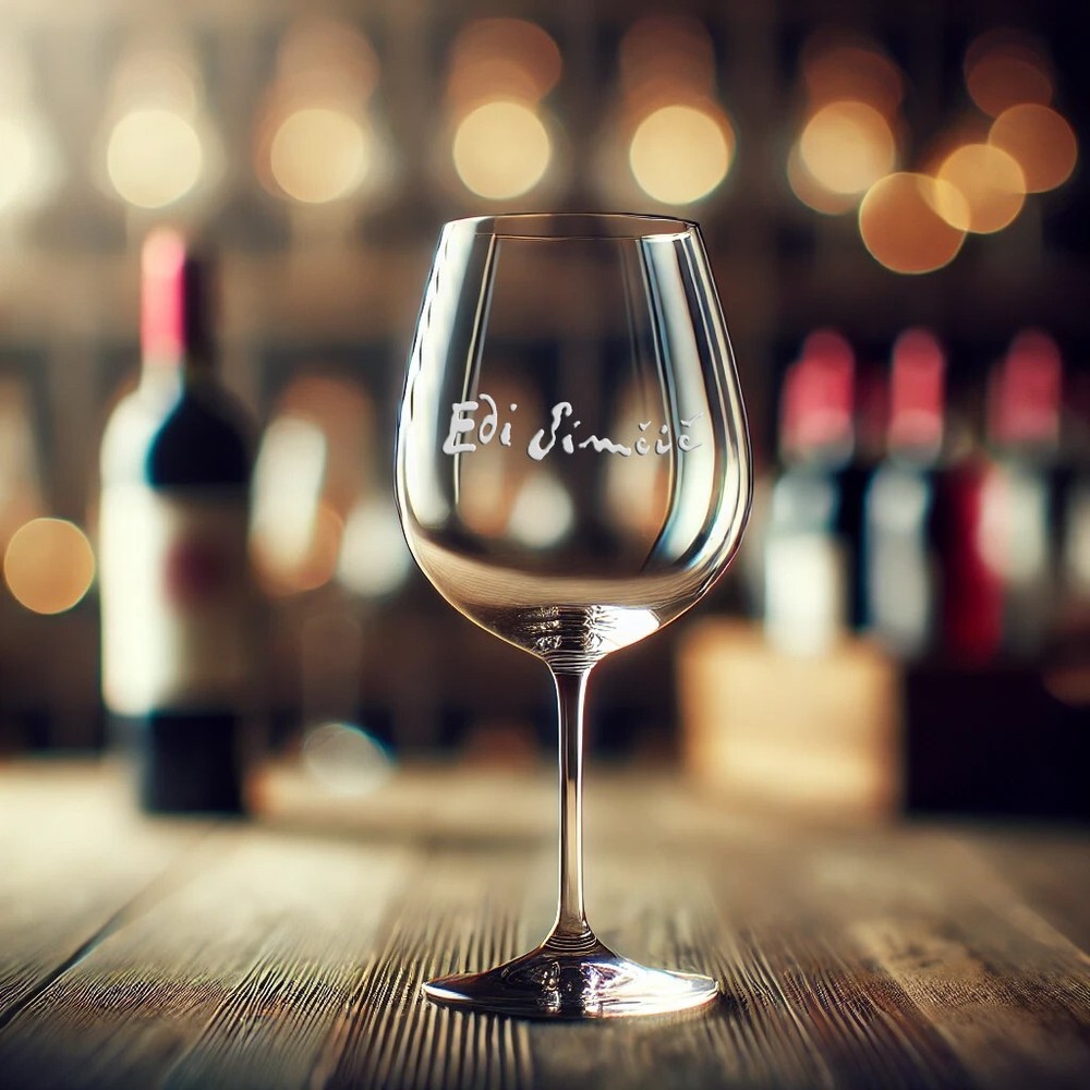 EDI SIMCIC wine Glass