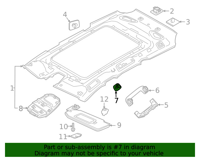 Genuine Volvo Coat Hook 32226342