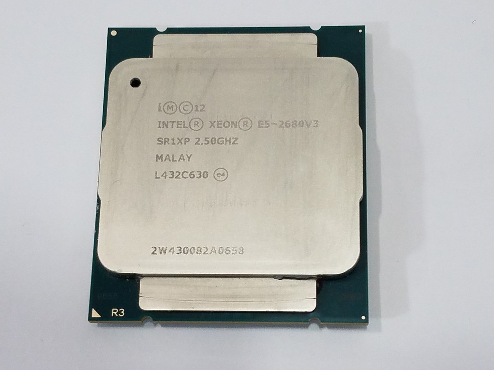 Intel Xeon E5-2680 v3 2.50 GHz LGA 2011-3 Server CPU Processor SR1XP