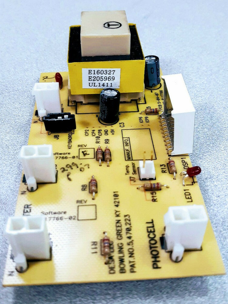 117766-01 Ready Heater Master Microprocessor Board Fits TA Series Heaters