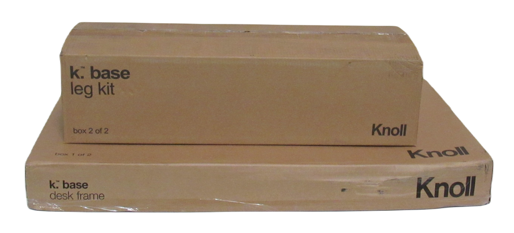 NEW Knoll k.base 26-45" Height + Width Adjustable Table Sit-Stand Desk BASE ONLY