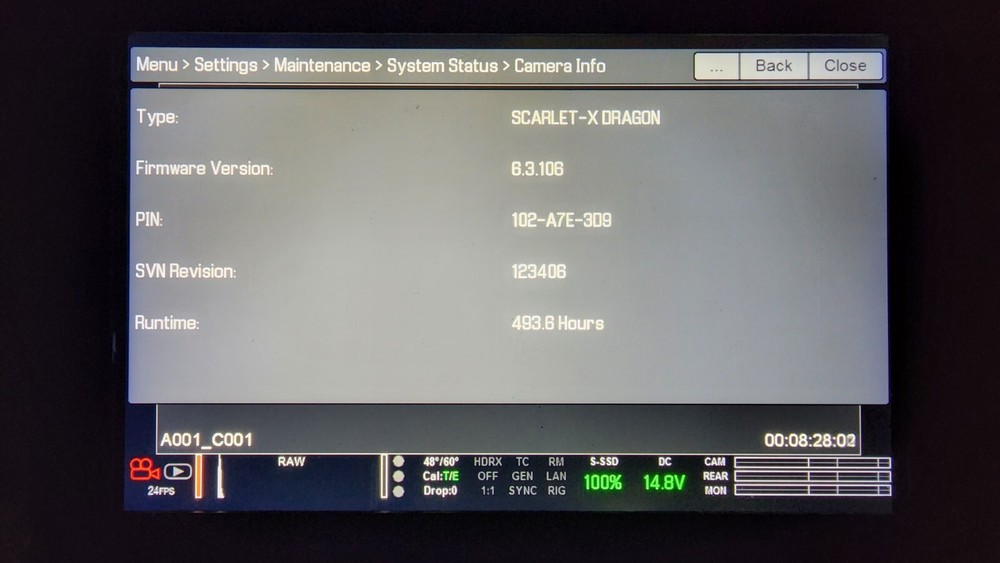 Red Scarlet-X Dragon 6K