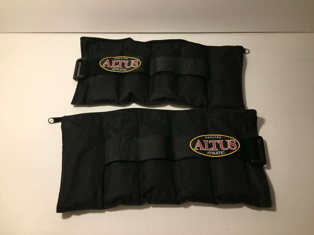 Genuine ALTUS Athletic Ankle & Wrist Weights Adjustable 1-5 lbs. Pair