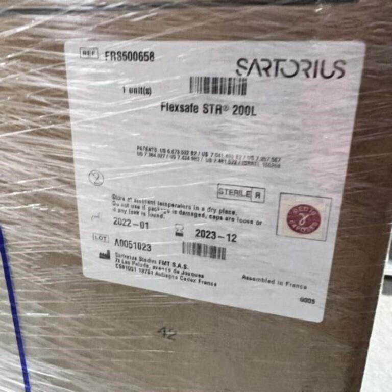 Sartorius Flexsafe STR STD 200L bag FR8500658