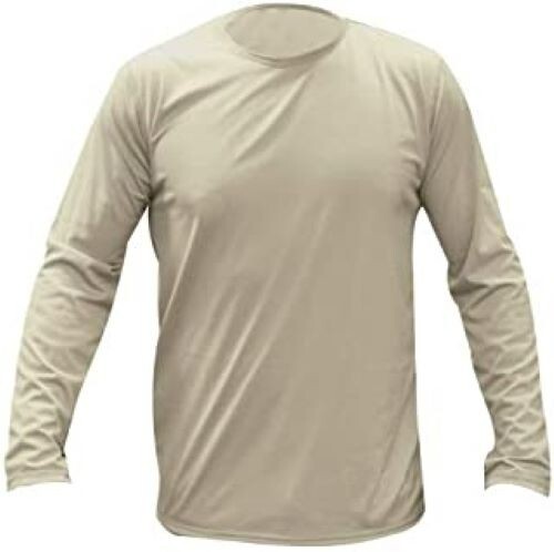 USGI Cold Weather Undershirt Light Weight LVL 1 ECWCS GEN III - Tan "NEW"
