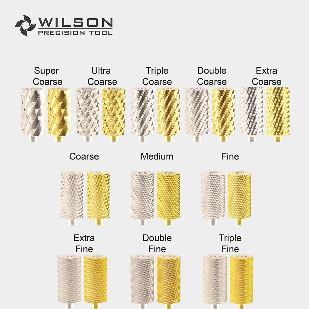 Wilson-Large barrel bits 3/32" (silver/gold)