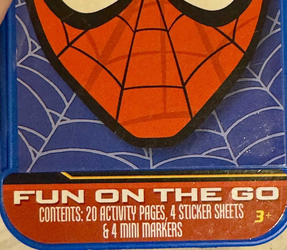 Marvel Spider-Man Fun on the Go Activity Set