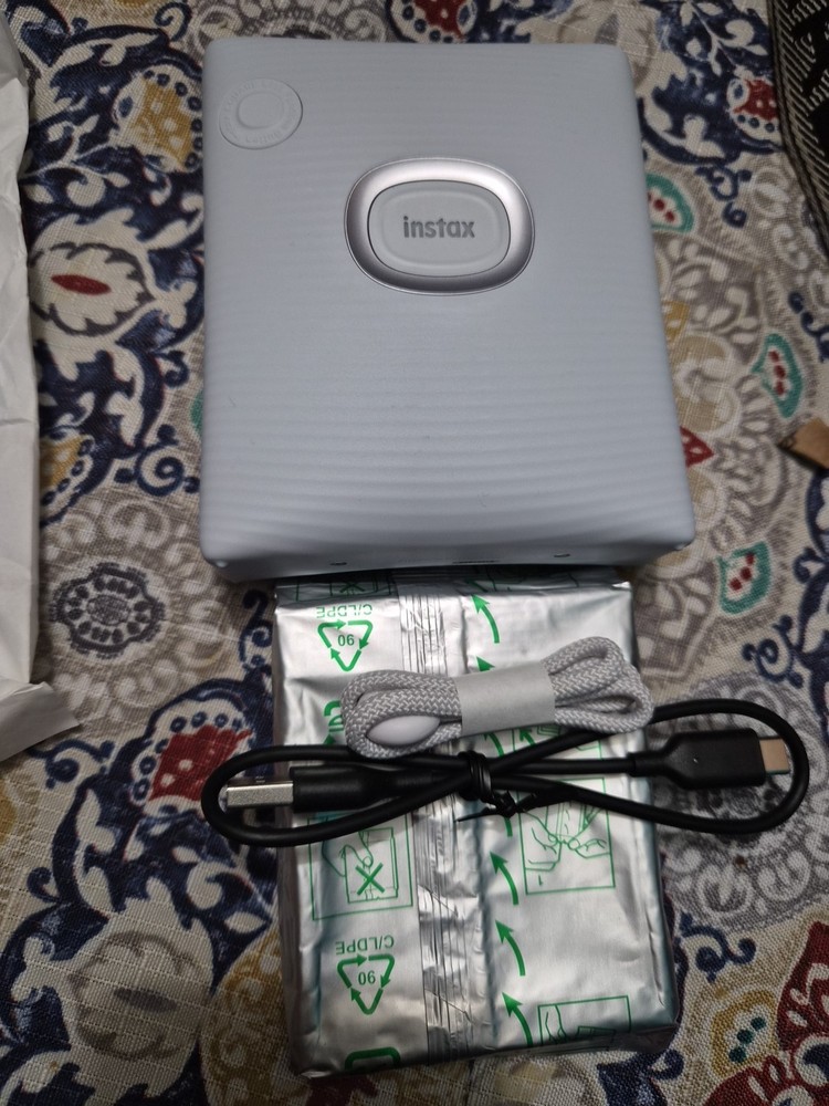 Fujifilm 600024643 instax Square Link Printer, White