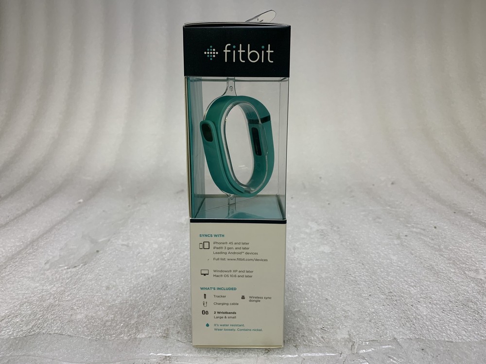 Fitbit Flex FB401 FB401TE Teal Wireless Activity Sleep Tracker Wristband New