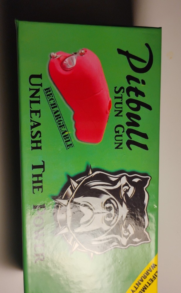 Curved Pink Stun Gun
