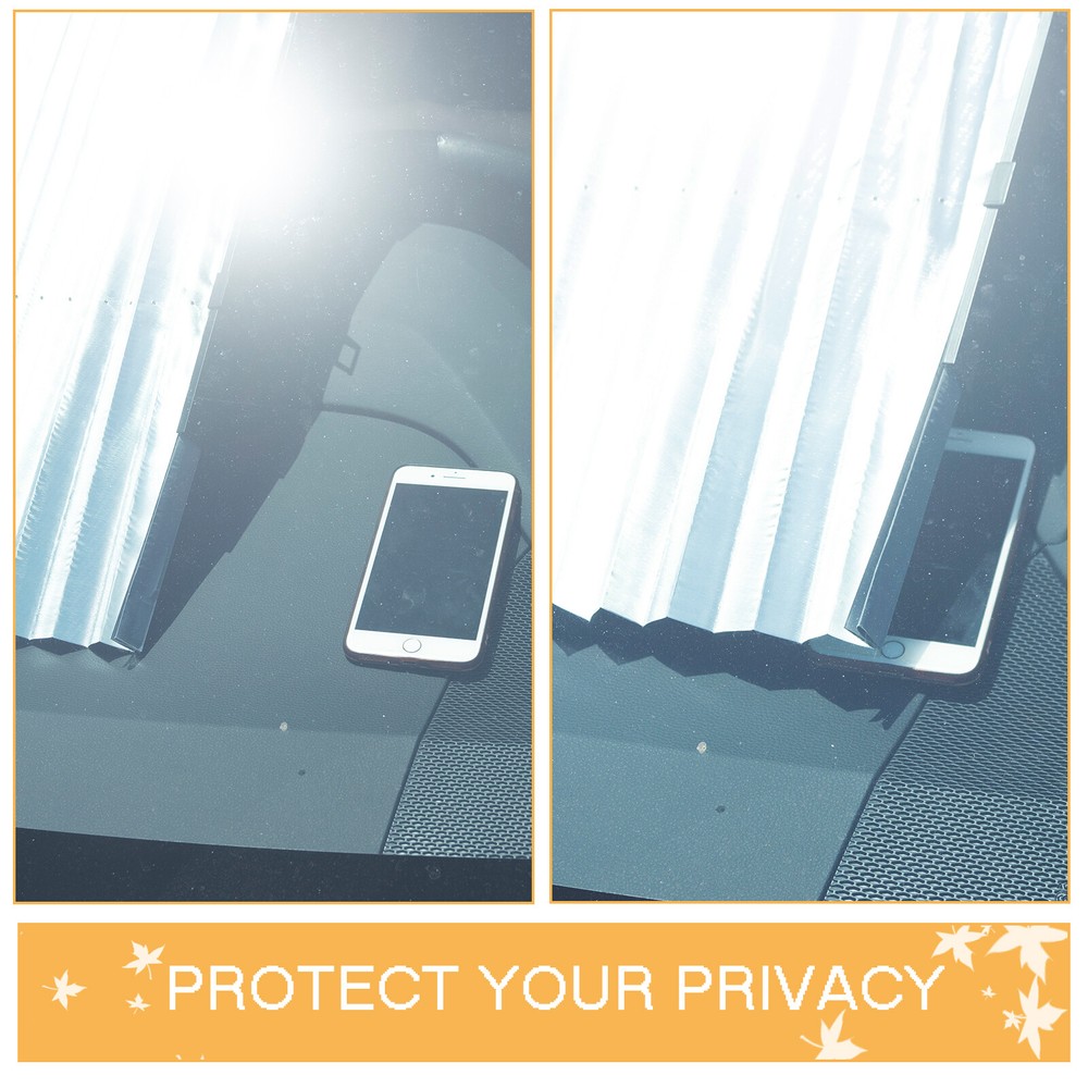 Car Retractable Windshield Sun Shade Visor SUV Front Window Folding Block Cover