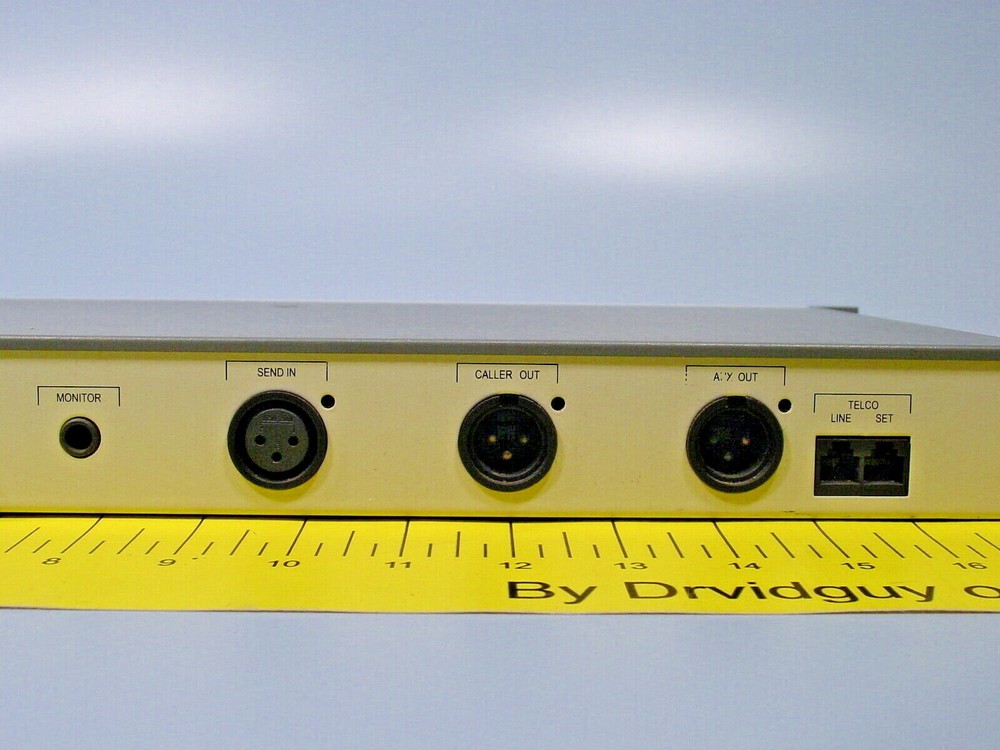 Gentner 910-012-201 Analog Broadcast Phone Line Console Audio Interface; SPH-10