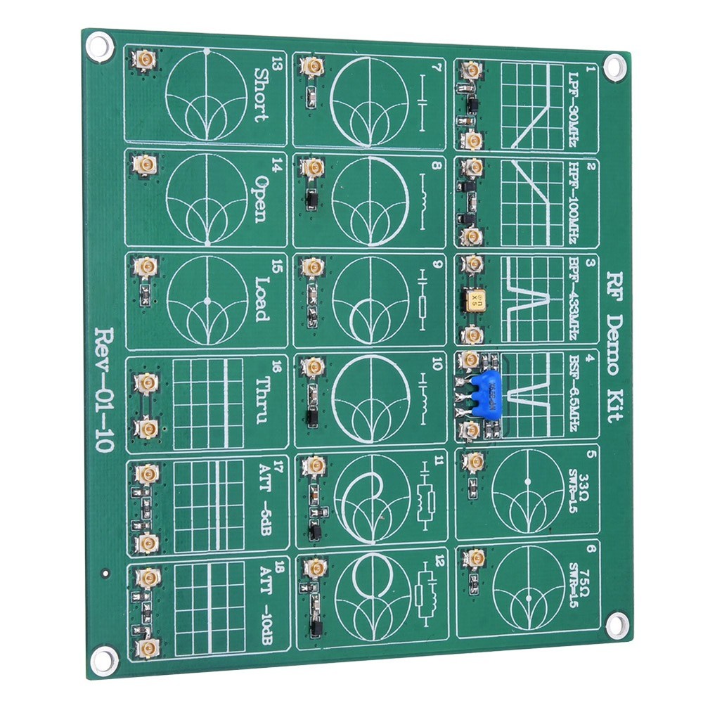 RF Demo Kit Test Module Vector Network Analyzer Board Filter/Attenuator Module