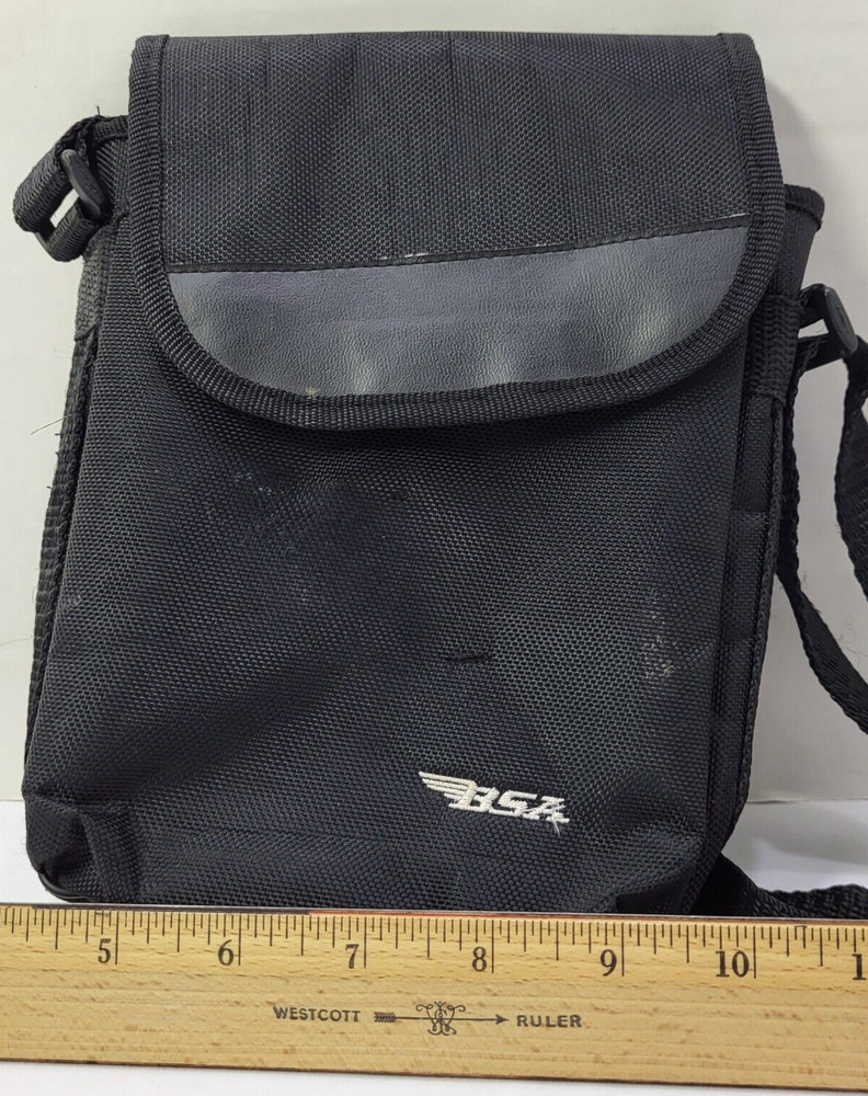 BSA Binoculars Black Adjustable Straps Mesh Carrying Case Bag