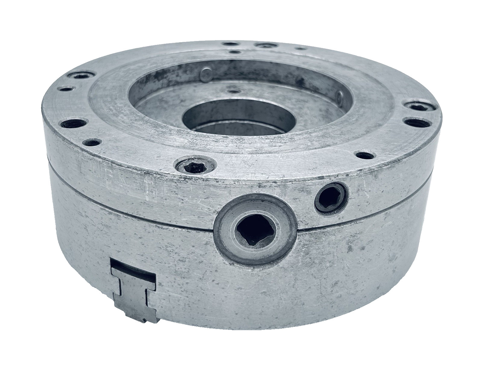 BISON 10" SET-TRU 3-Jaw Self Centering Lathe Model No. 3565-10 **GOOD** Poland