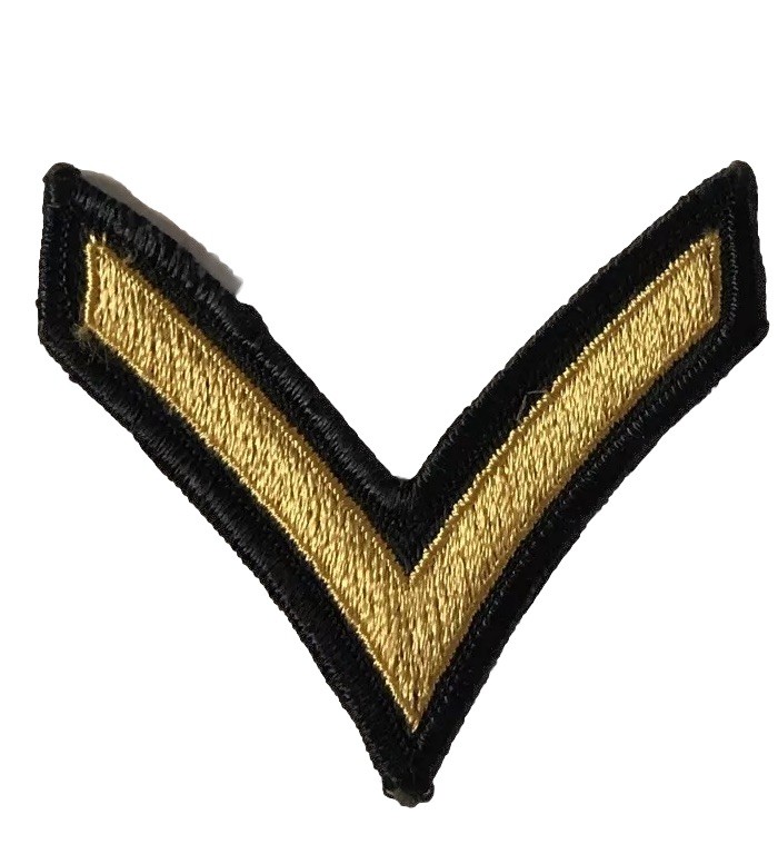 Vintage Us Army Private Shoulder Patch