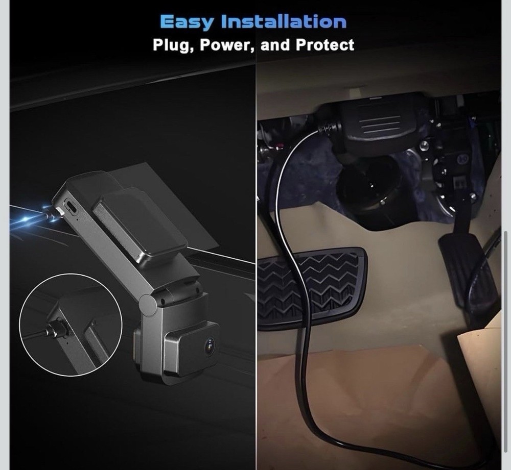4G LTE Dash Camera, Car Security Camera for Vandalism Surveillance with Remote