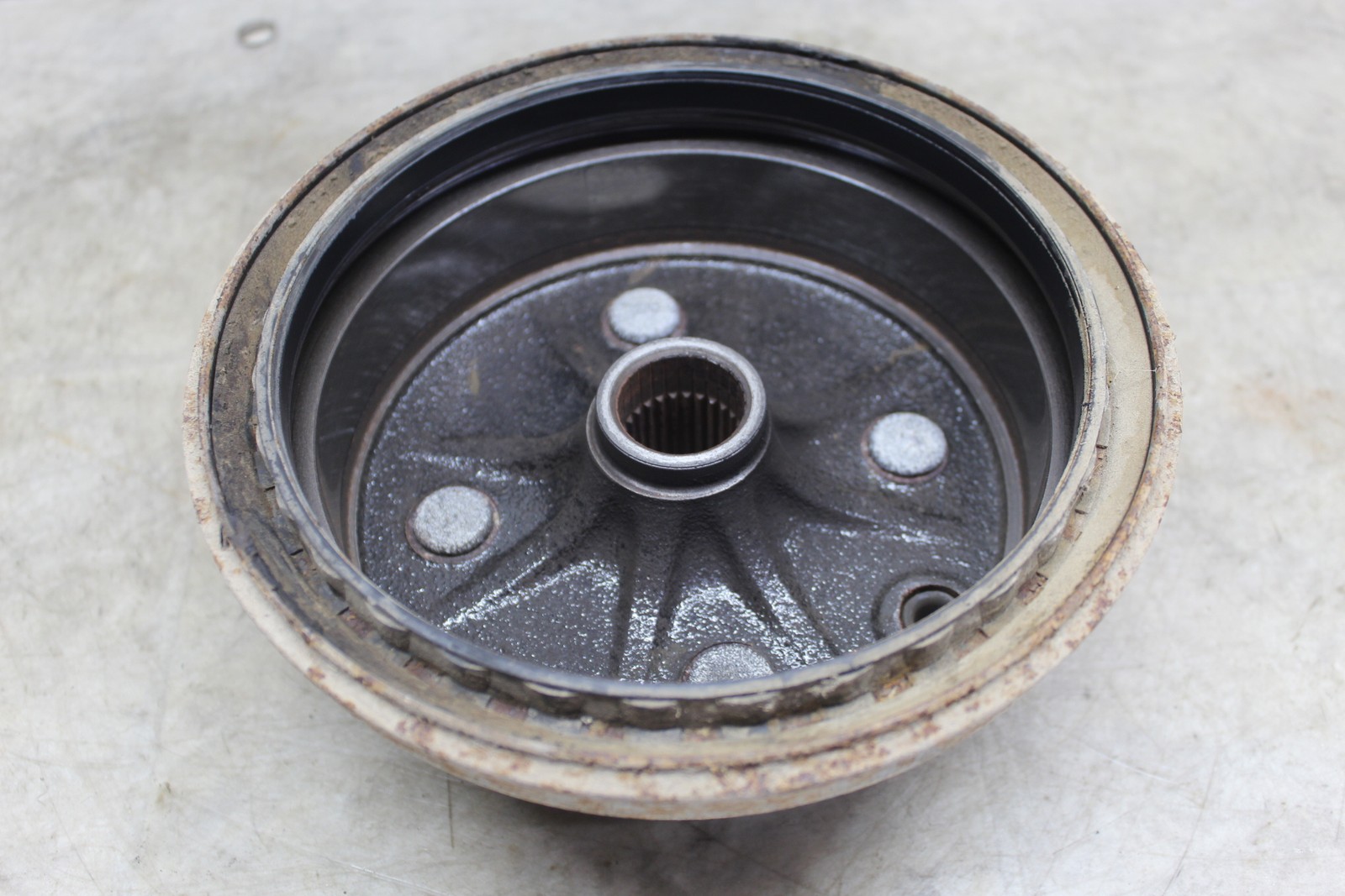 89-98 Yamaha Big Bear 350 93-98 Kodiak 400 Oem Left Or Right Front Brake Drum