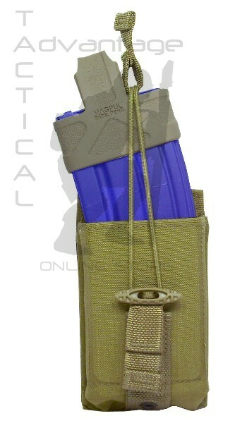 BAE Systems ECLiPSE 5.56 Speed Reload Single Mag MOLLE Pouch - khaki