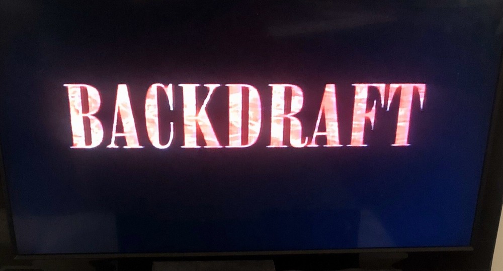 Backdraft (1991) - Laserdisc - Widescreen Kurt Russell