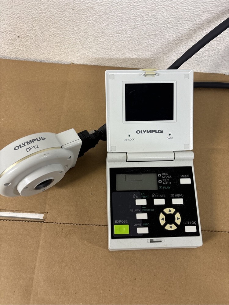 Olympus DP12 Digital Microscope Camera and Controller #H5