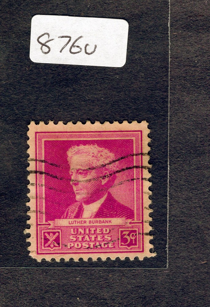 1940 Stamp #876 Luther Burbank Used