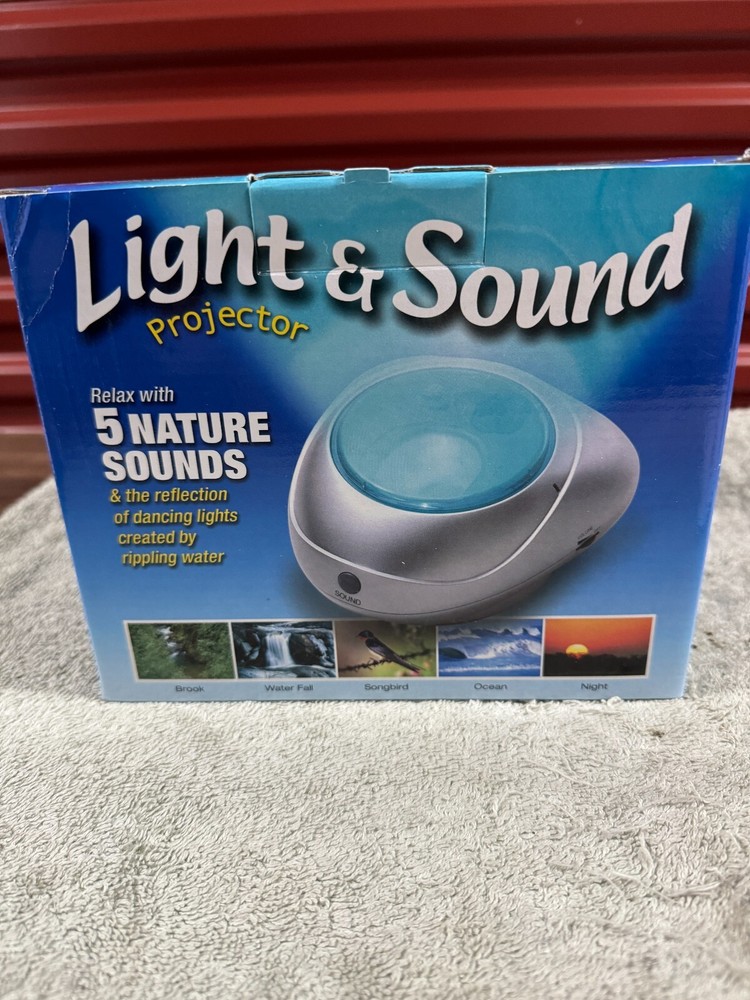 Walmart Light & Sound Projector - 5 Nature Sounds!!!
