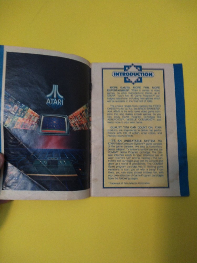 ATARI 2600 CATALOG