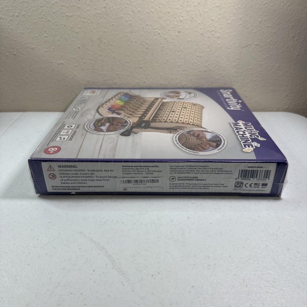 Smartivity Music Machine Mechanical Action Science Engineering STEM & STEAM Kit