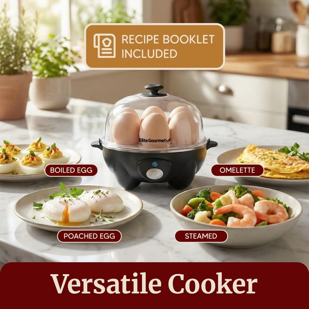 Rapid Egg Cooker for Hard, Medium, Soft Eggs