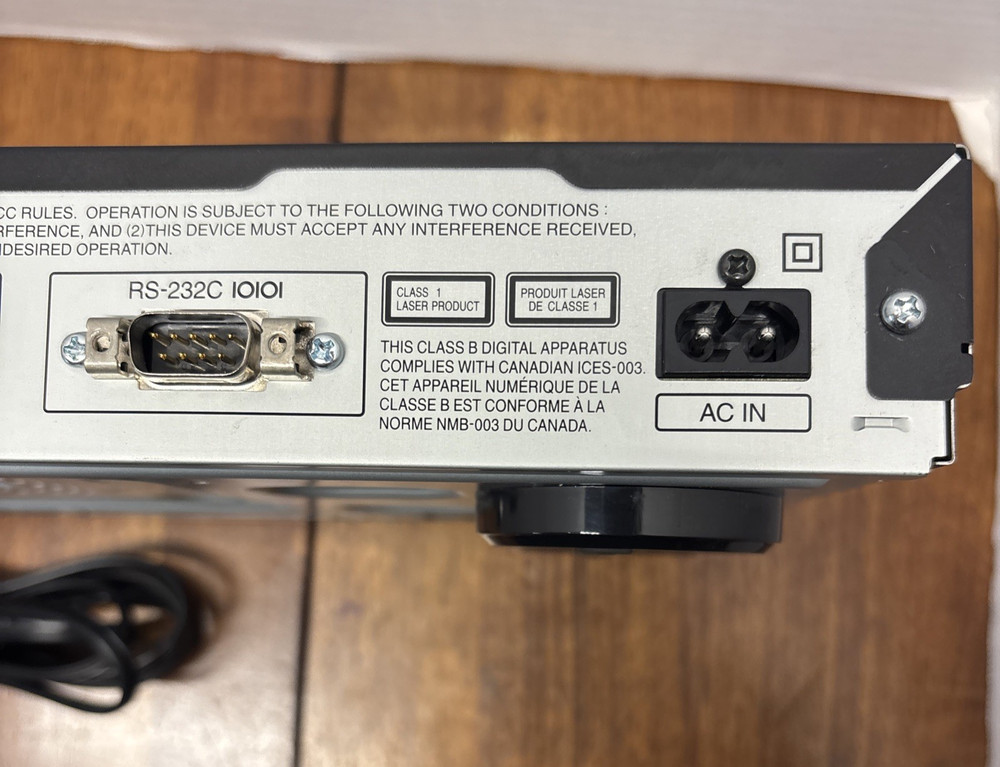 Sharp Aquos 3D Blu-Ray Disc Player BD-HP75U- Tested- No Remote