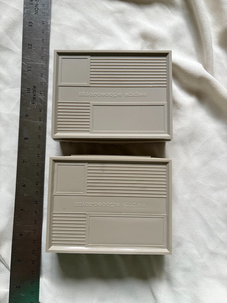 25 Place Slide Storage Box - Grey