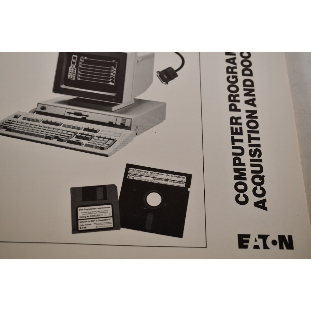 NEW Eaton ND-119 D100 Micro PC User Manual Computer Programming Data Acquisition
